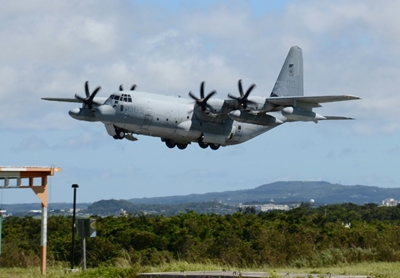 Two US bases on Okinawa locked down over virus spike