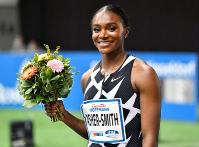 Asher-Smith claims second 60m indoor win in Germany 