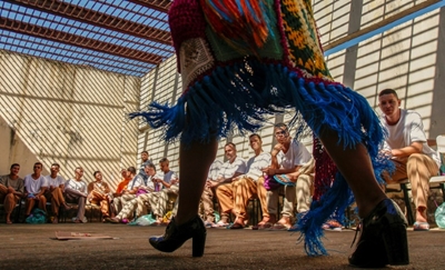 Inmates show off crochet creations in Brazil prison fashion show