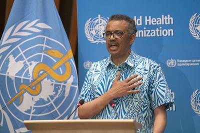 WHO records highest daily number of COVID-19 cases