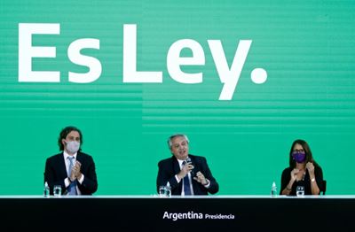 Abortion becomes legal in Argentina as Chile starts a debate