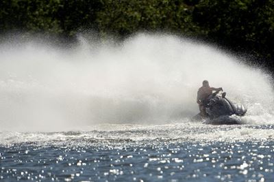 Brit fugitive tries to flee Australia on jet ski
