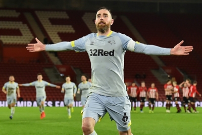 Southampton rocked as Derby win FA Cup shoot-out