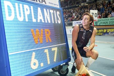 Fat-shedding Duplantis promises more after pole vault world record