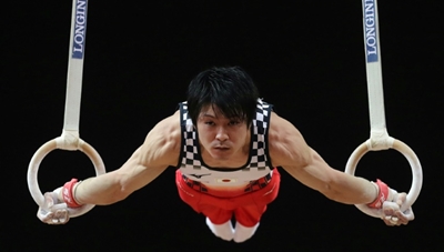 Japanese gymnastics star Uchimura books spot at fourth Olympics