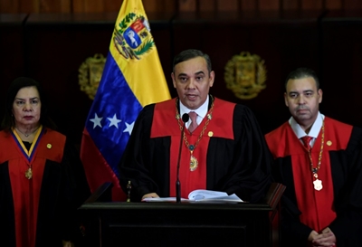 US offers $5 mn reward for arrest of Venezuela chief justice