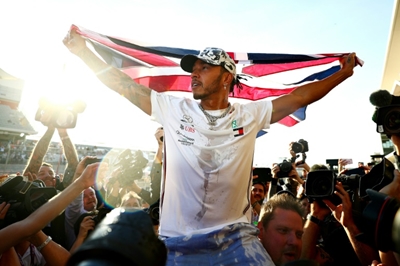 Hamilton racing the record book for motivation after title celebrations