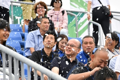 Cold comfort: Tokyo 2020 tests fake snow to beat the heat