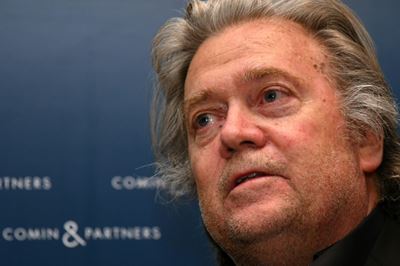 Facebook pulls pages linked to ex-Trump aide Steve Bannon