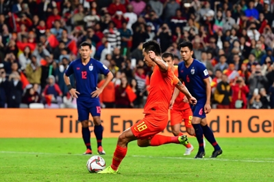 China roar back from behind to reach Asian Cup quarters