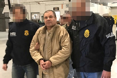 El Chapo faces biggest US drugs trial