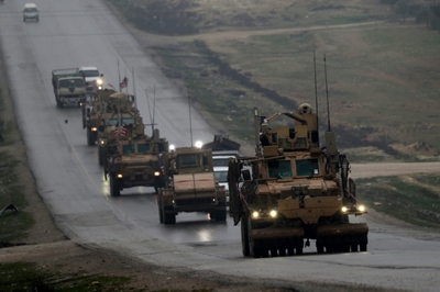 US-led coalition says Syria withdrawal has begun 