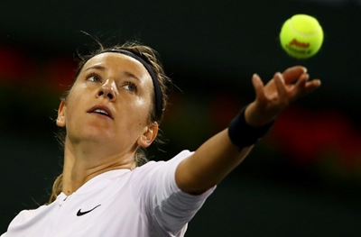 Azarenka books Serena showdown at Indian Wells