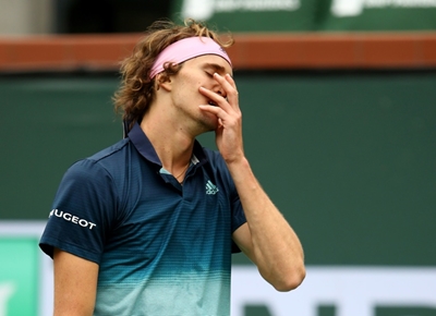 Right Struff: Ailing Zverev toppled at Indian Wells