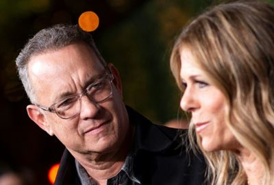 Tom Hanks 'better' after virus quarantine Down Under
