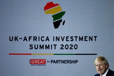 UK PM raises visas in pitch for post-Brexit trade with Africa
