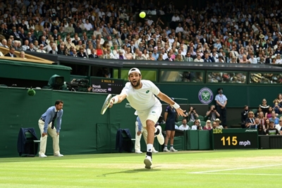 Wimbledon finalist Berrettini out of Tokyo Olympics with injury