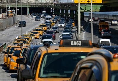 Pandemic threatens New York's iconic yellow taxis