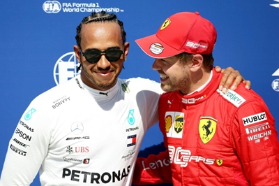 Hamilton hopes Vettel pole will be turning point for Ferrari