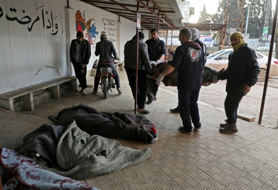 Russian strikes kill 15 civilians in northwest Syria: monitor