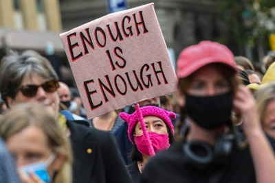 Women march across Australia against sexual violence and inequality