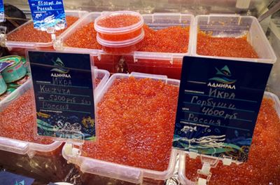 Russian caviar prices surge ahead of holidays