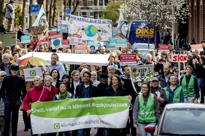 Shell hit with Dutch climate lawsuit