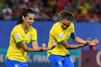 Marta dedicates World Cup record to 'anyone fighting for equality'