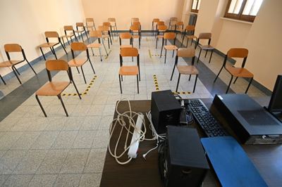 Bell rings on new virus-era reality at Italy schools