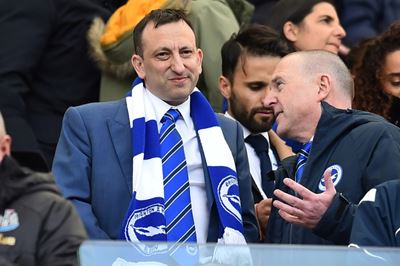 Brighton chairman Bloom hopes football unites to fight virus fallout 