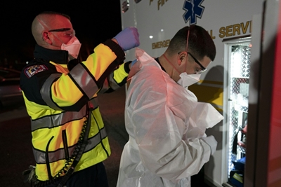 In Maryland, first responders face constant coronavirus risk 
