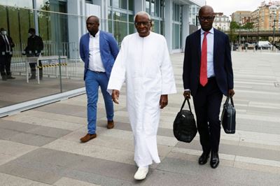 Ex-athletics chief Diack returns to Senegal