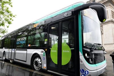 Paris orders 800 new electric buses to fight smog