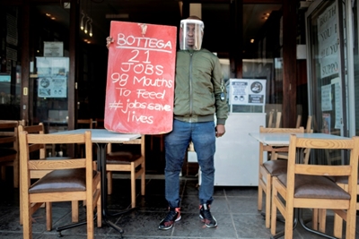 SA restaurants protest virus lockdown restrictions