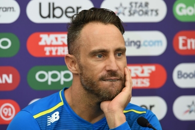 Du Plessis hopes De Villiers row sparks South Africa