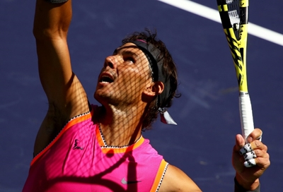 Nadal breezes into Indian Wells quarter-finals