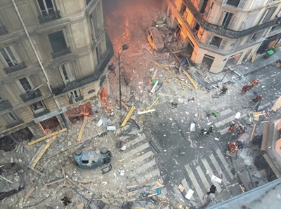 Paris gas blast toll rises to 4 as body found in rubble