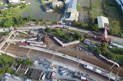 Taiwan investigates train crash that killed 18