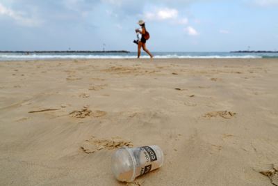 South Korea mayor dumps tonne of trash on beach for clean-up day