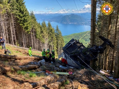 Italy cable car accident kills nine