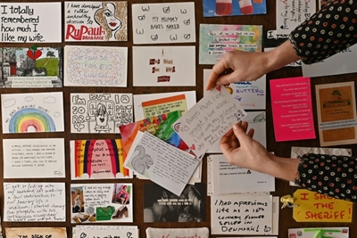 Racy secrets revealed in Brits' lockdown postcards