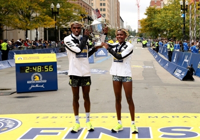 Kipruto, Kipyogei complete Kenyan sweep at Boston Marathon