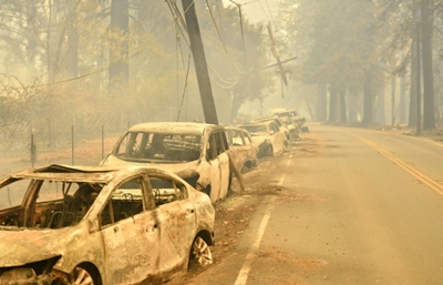 California's Paradise: A ghost town emerging from hell
