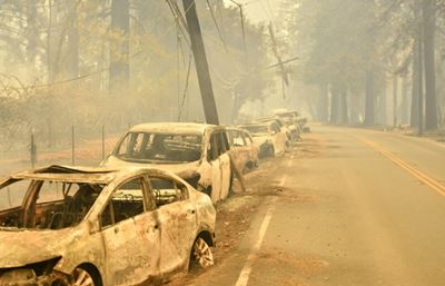 California's Paradise: A ghost town emerging from hell