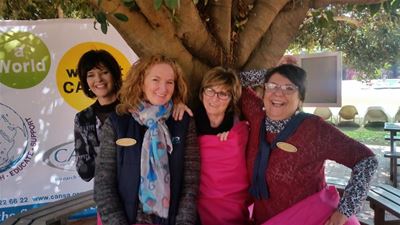 Help Cansa by dressing trees in pink