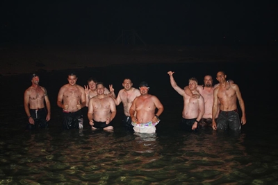 Taking the plunge for a worthy cause