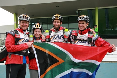 Flying Knysna flag high in Oz race