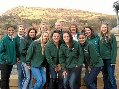 SWD senior netbalspan in Rustenburg