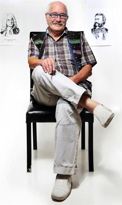 Local artist exhibits at Blue Shed