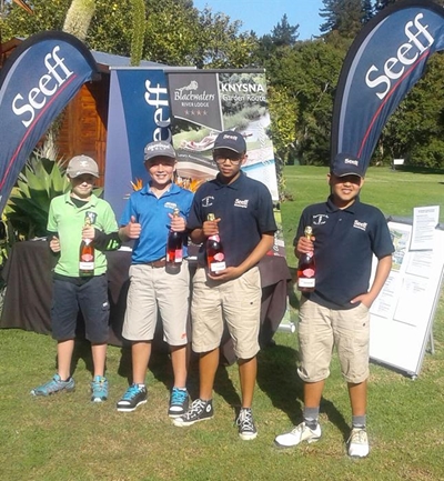 Huge local support for junior golfing during Oyster Fest